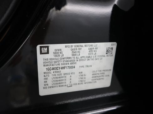 Used 2017 Chevrolet Silverado 3500 LTZ w/ Duramax Plus Package AWD/4WD image 60