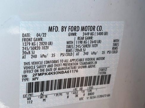 Used 2022 Ford Edge Titanium w/ Equipment Group 301A image 27