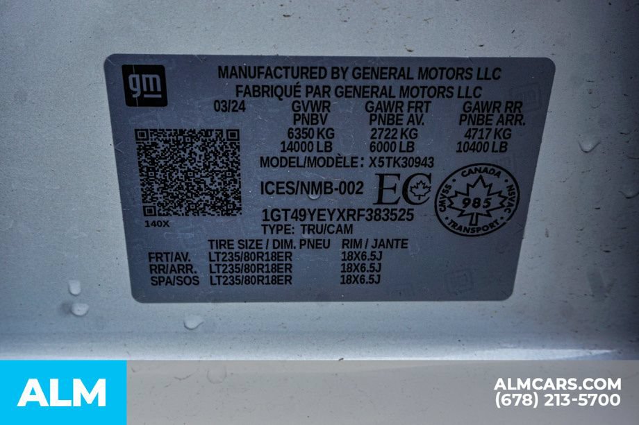 Used 2024 GMC Sierra 3500 Denali Ultimate AWD/4WD image 62