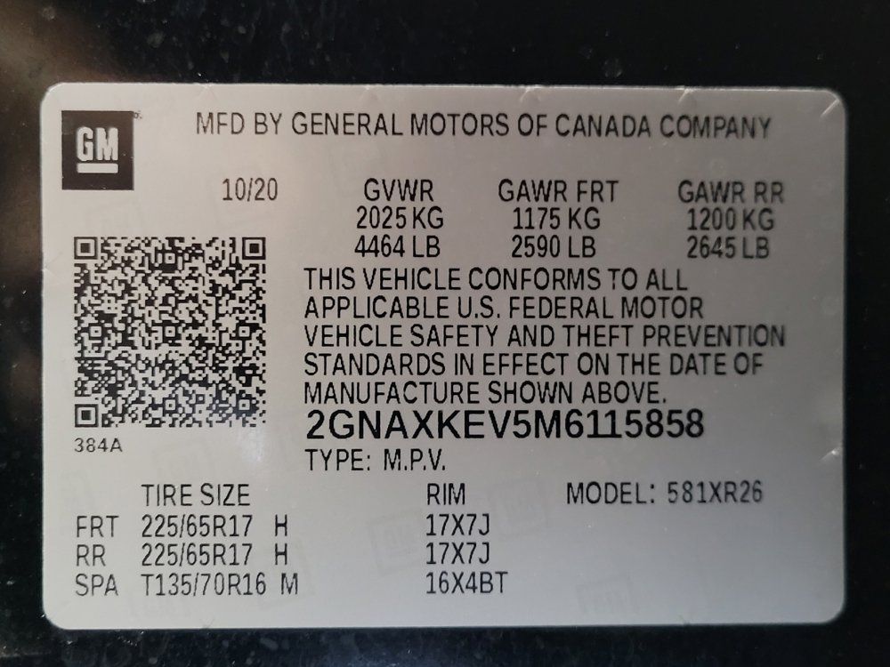 Used 2021 Chevrolet Equinox LT FWD image 33