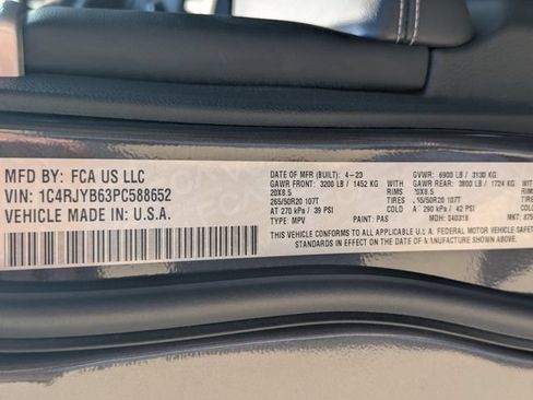 Used 2023 Jeep Grand Cherokee 4WD 4xe w/ Luxury Tech Group II image 28