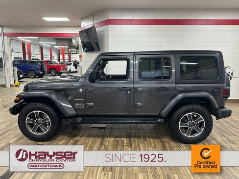 Certified 2023 Jeep Wrangler Sahara w/ Dual Top Group image 2