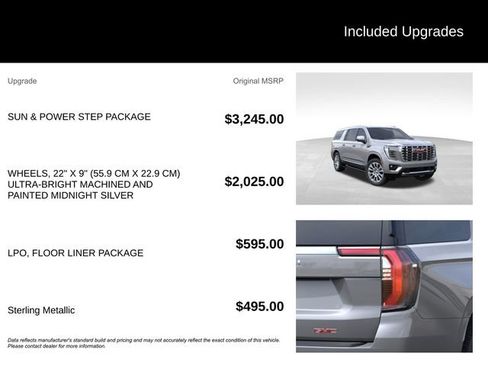 New 2026 GMC Yukon XL Denali w/ Sun & Power Step Package AWD/4WD image 5