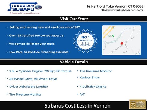 Used 2012 Subaru Outback 2.5i Premium w/ All-Weather Pkg AWD/4WD image 3