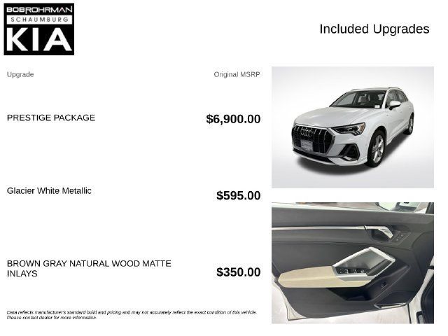 Used 2020 Audi Q3 2.0T Prestige w/ Prestige Package AWD/4WD image 4
