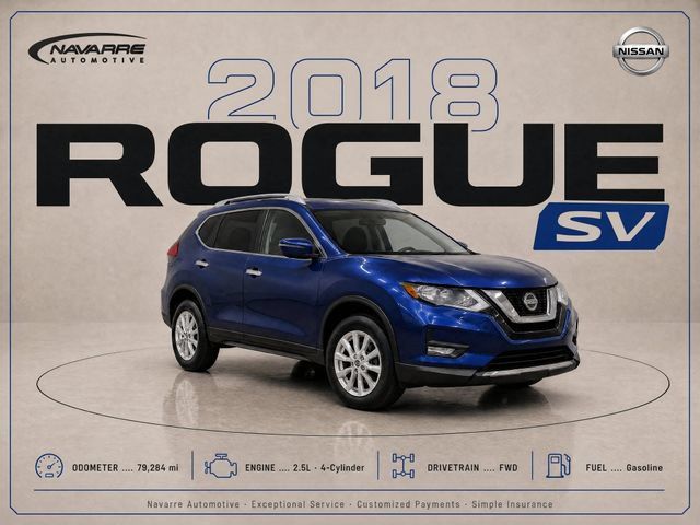 Used 2018 Nissan Rogue SV FWD image 1