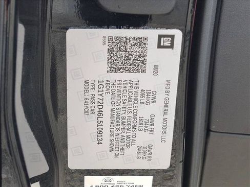 Used 2020 Chevrolet Corvette Stingray Preferred Cpe w/ 2LT Preferred Equipment Group RWD image 25