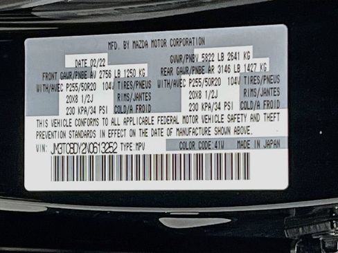 Used 2022 MAZDA CX-9 Grand Touring AWD/4WD image 35