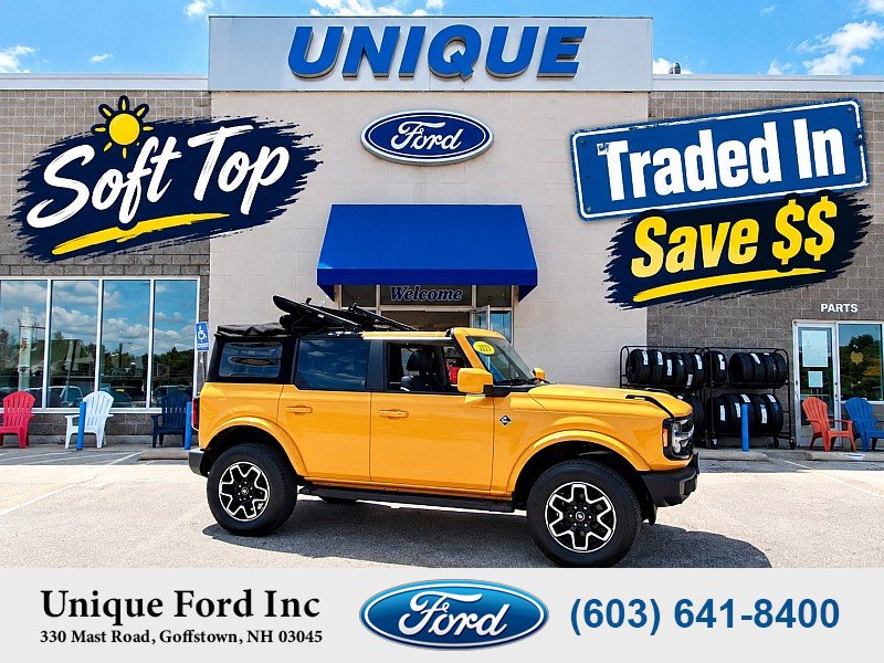 Used 2021 Ford Bronco Outer Banks AWD/4WD image 1