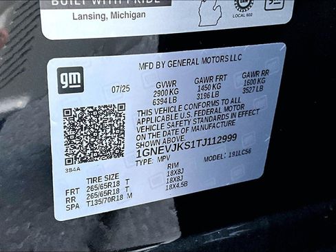 New 2026 Chevrolet Traverse Z71 w/ Enhanced Driving Package AWD/4WD image 13