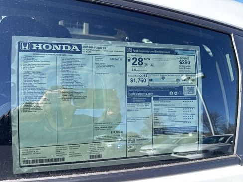 New 2026 Honda HR-V LX image 11