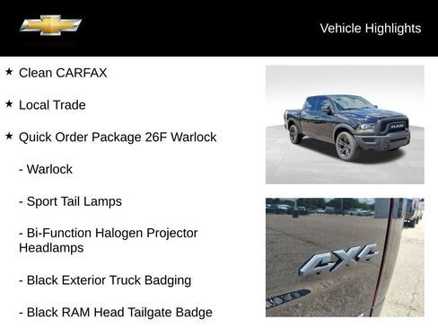 Used 2021 RAM 1500 Warlock AWD/4WD image 18