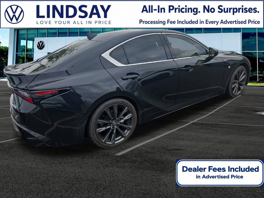 Used 2023 Lexus IS 350 F Sport w/ Memory Package RWD image 1