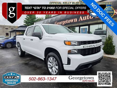 Used 2022 Chevrolet Silverado 1500 Custom AWD/4WD image 1