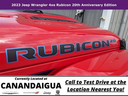 New 2023 Jeep Wrangler Unlimited Rubicon 4xe image 7