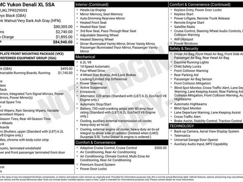 Certified 2023 GMC Yukon XL Denali AWD/4WD image 46