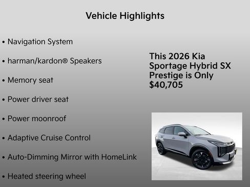 New 2026 Kia Sportage SX Prestige image 5