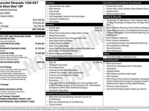 New 2026 Chevrolet Silverado 1500 RST AWD/4WD image 6