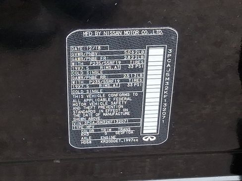 Used 2019 INFINITI QX50 Luxe w/ Navigation Package image 27