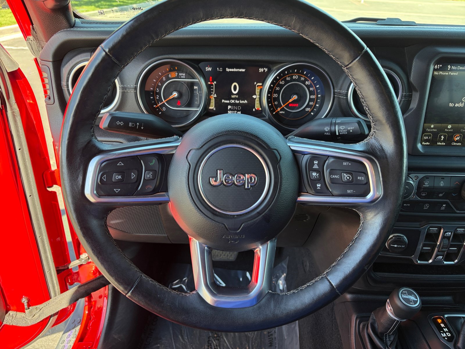 Used 2019 Jeep Wrangler Unlimited Sahara w/ Dual Top Group AWD/4WD image 12