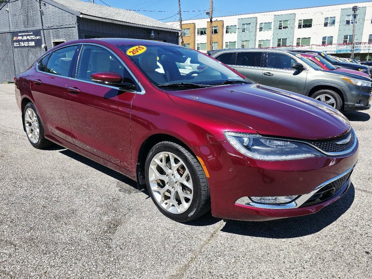 Used 2015 Chrysler 200 C w/ Navigation & Sound Group I AWD/4WD image 3