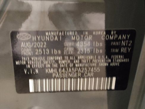 Used 2023 Hyundai Sonata SEL w/ Preferred Accessory Package FWD image 33