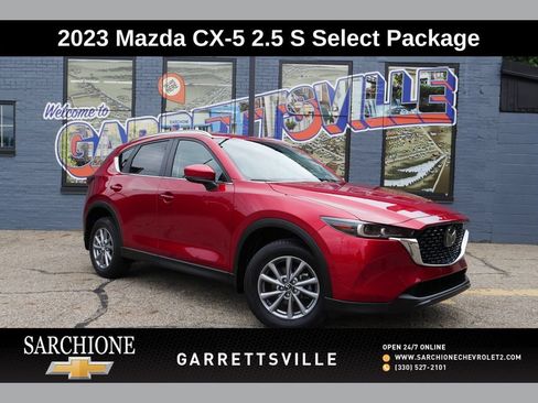 Used 2023 MAZDA CX-5 AWD 2.5 S w/ Select Package image 1