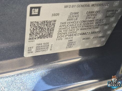 Used 2021 Chevrolet Silverado 1500 RST w/ Bed Protection Package RWD image 29