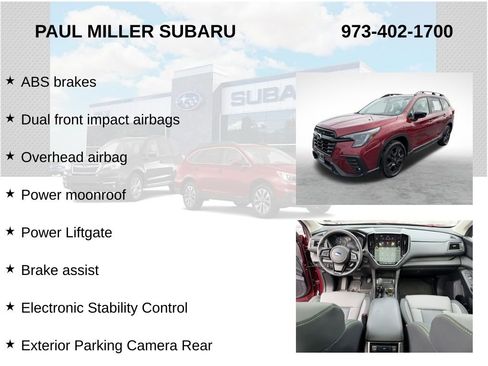 Used 2025 Subaru Ascent Onyx Edition image 14