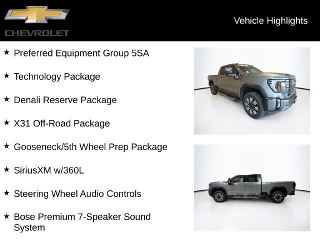 Used 2024 GMC Sierra 2500 Denali w/ Denali Reserve Package AWD/4WD image 5