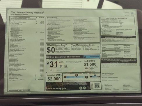 New 2026 BMW 530i w/ M Sport Package image 31