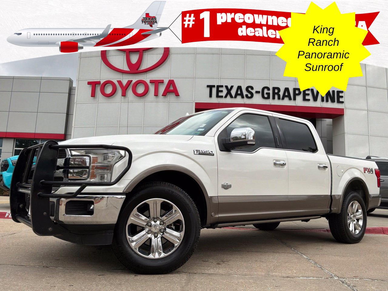 Used 2018 Ford F150 King Ranch w/ Equipment Group 601A Luxury AWD/4WD image 1
