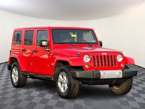 Used 2015 Jeep Wrangler Unlimited Sahara w/ Connectivity Group image 1