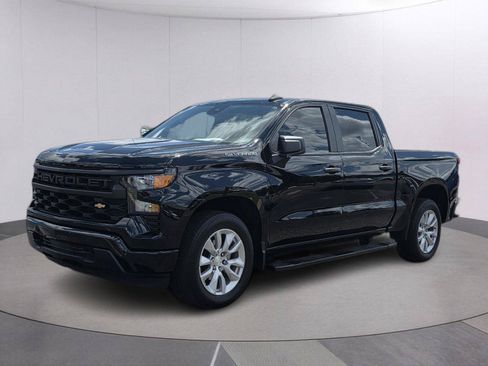 Used 2023 Chevrolet Silverado 1500 Custom w/ LPO, Dark Essentials Package RWD image 1