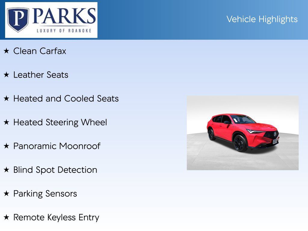 Used 2025 Acura ADX A-Spec w/ Advance Package FWD image 4