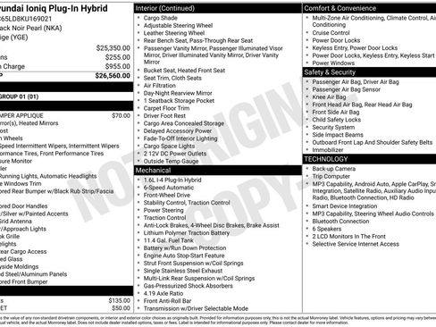 Used 2019 Hyundai Ioniq Plug-In Hybrid FWD image 26