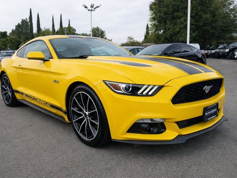 Used 2015 Ford Mustang EcoBoost Premium w/ Wheel & Stripe Package image 1