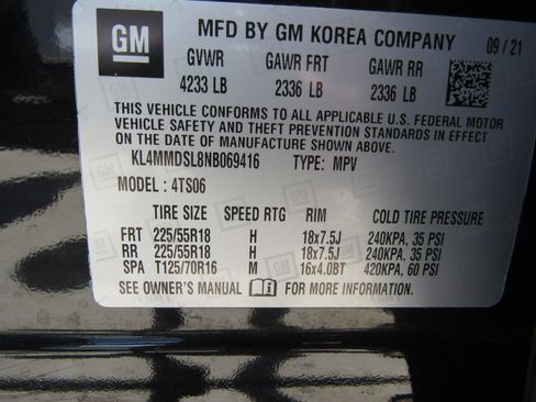 Used 2022 Buick Encore GX Select w/ Sport Touring Package FWD image 6