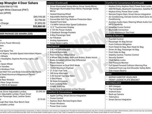 New 2024 Jeep Wrangler Sahara image 13