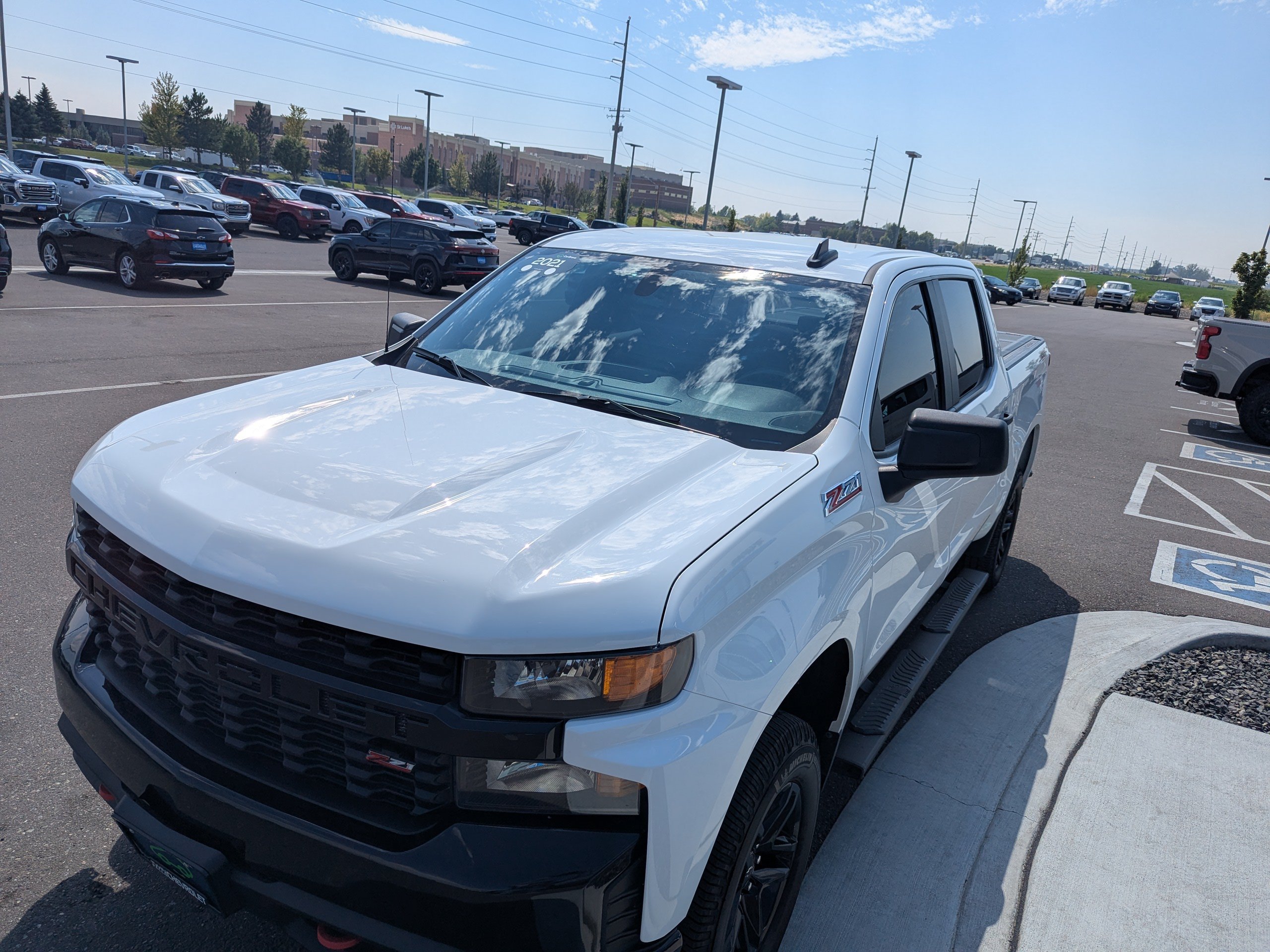 Certified 2021 Chevrolet Silverado 1500 Custom Trail Boss AWD/4WD image 7