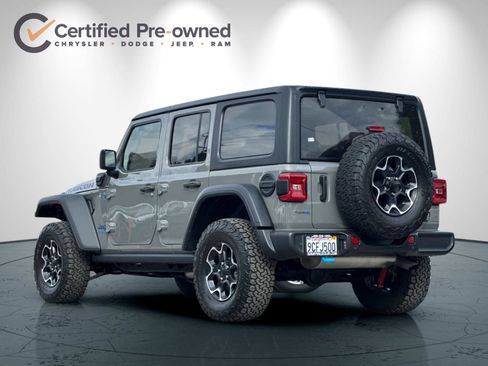 Used 2022 Jeep Wrangler Unlimited Rubicon 4xe w/ Cold Weather Group AWD/4WD image 6