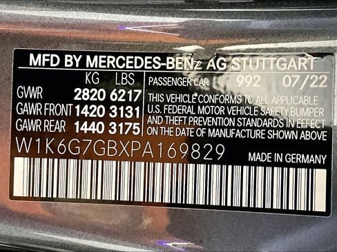 Certified 2023 Mercedes-Benz S 580 4MATIC Sedan image 34