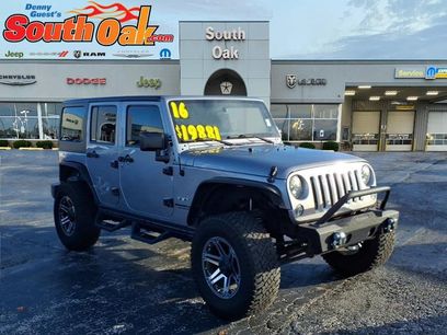 Certified 2016 Jeep Wrangler Unlimited Sahara