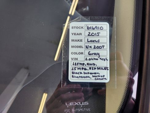 Used 2015 Lexus NX 200t AWD image 24