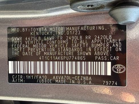 Used 2023 Toyota Camry LE FWD image 24