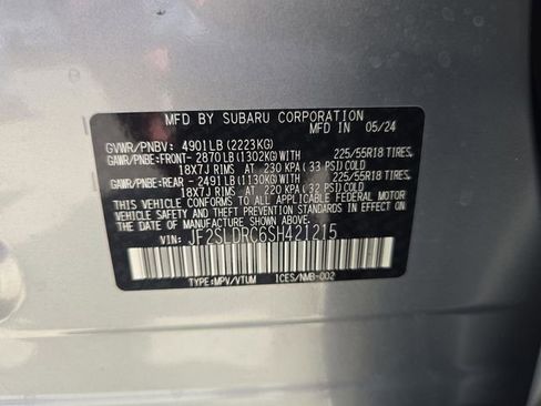 Certified 2025 Subaru Forester Limited AWD/4WD image 31