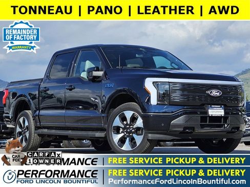 Used 2024 Ford F150 Lightning Platinum image 1