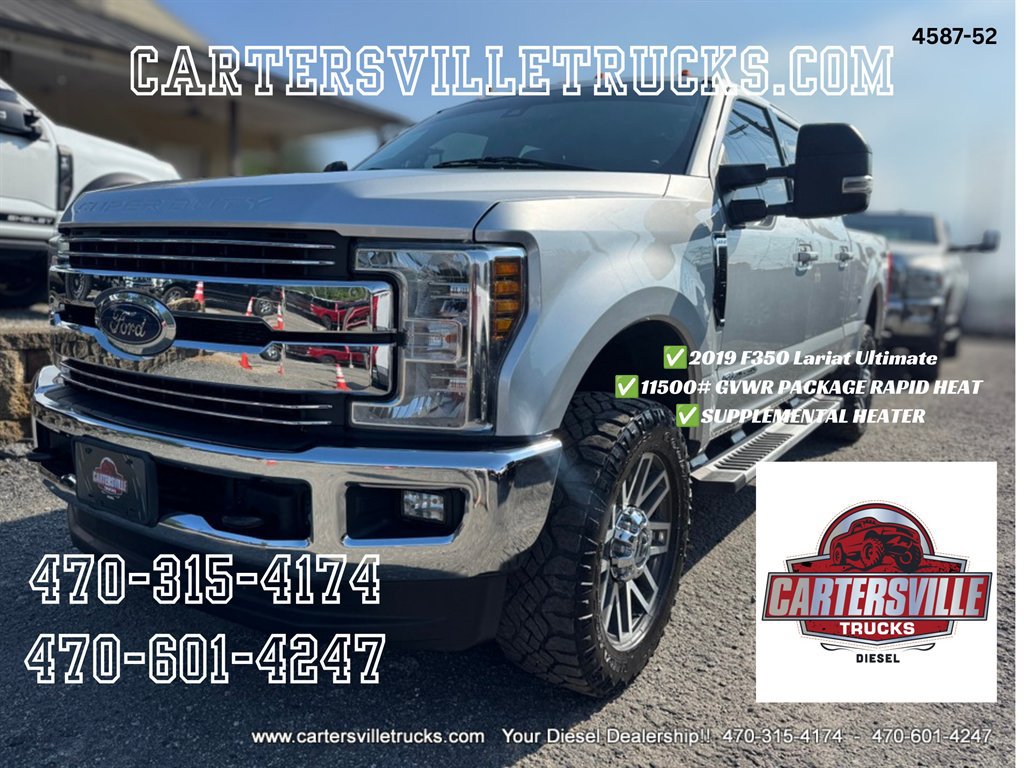 Used 2019 Ford F350 Lariat w/ Lariat Ultimate Package AWD/4WD image 1