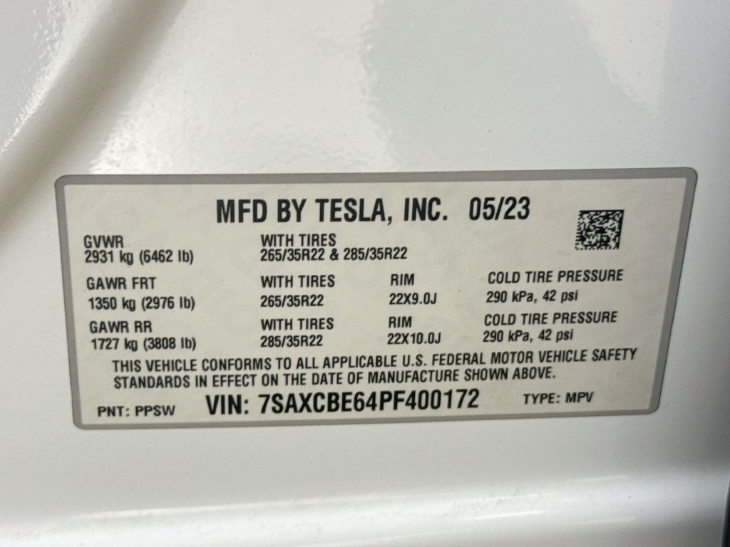 Used 2023 Tesla Model X Plaid AWD/4WD image 34