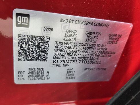 New 2026 Chevrolet TrailBlazer RS w/ Convenience Package FWD image 22